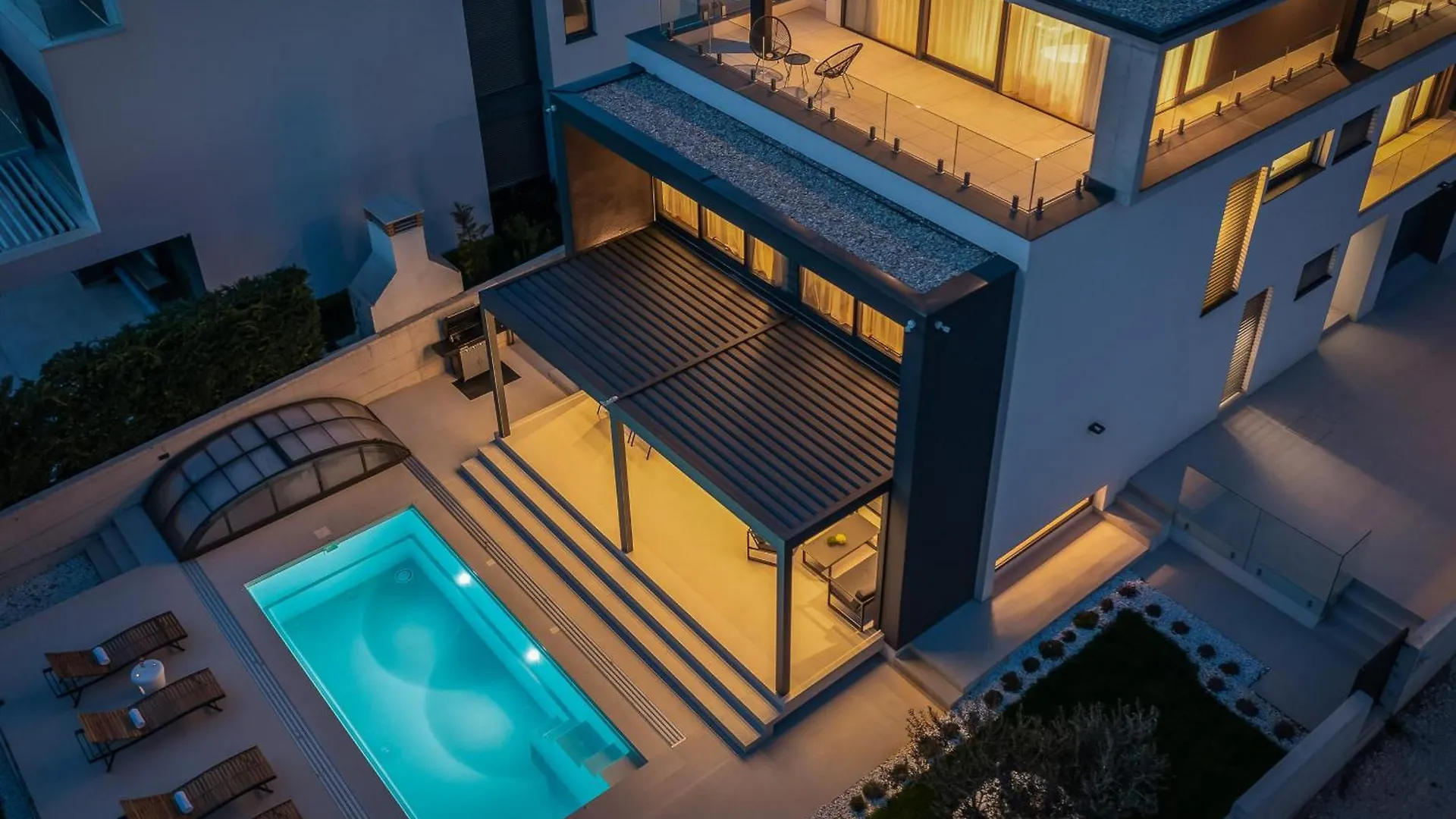 Villa Acacia With Heated Pool Petrcane